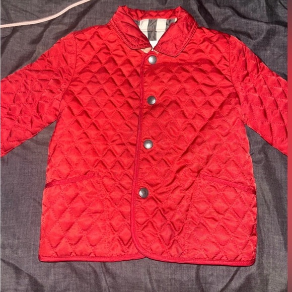 Authentic Red infant Burberry jacket. - Picture 4 of 6
